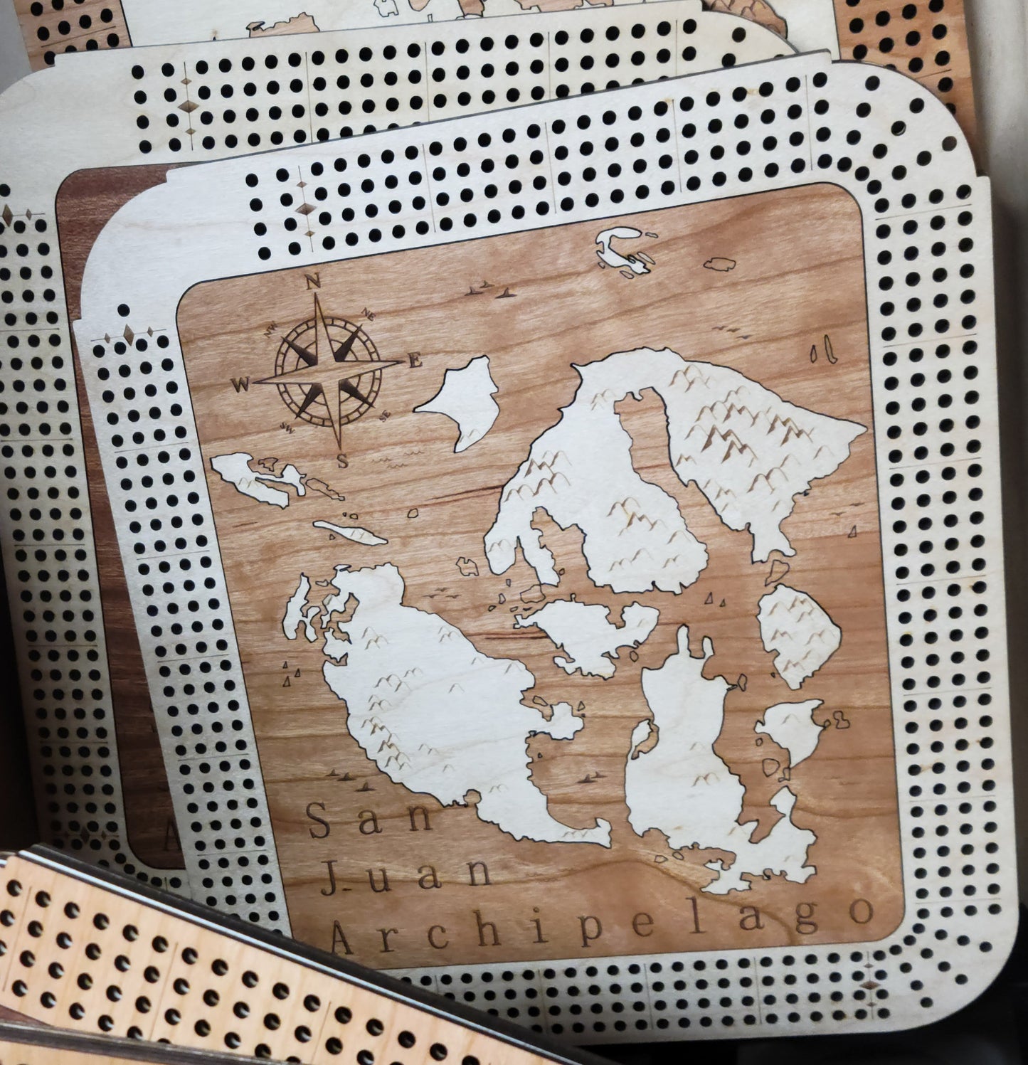 Four track cribbage