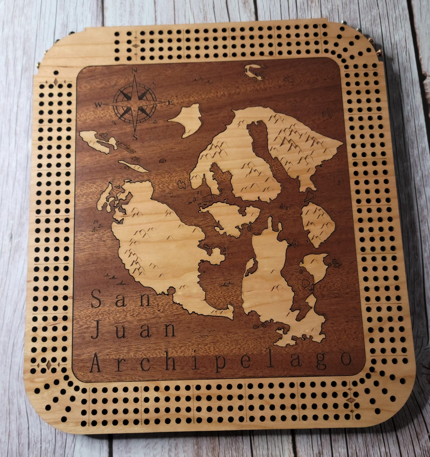 Four track cribbage