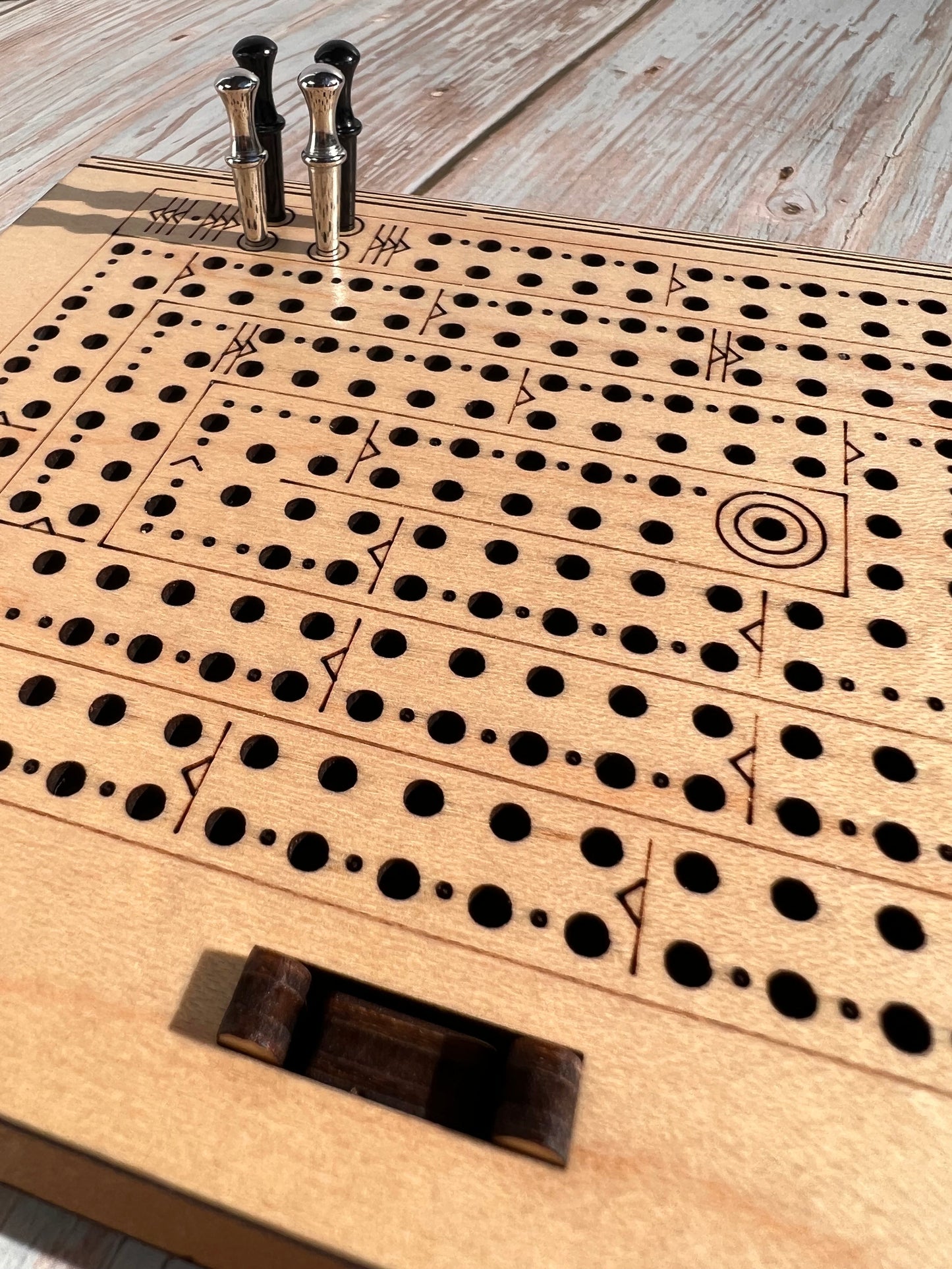 Travel Cribbage Board