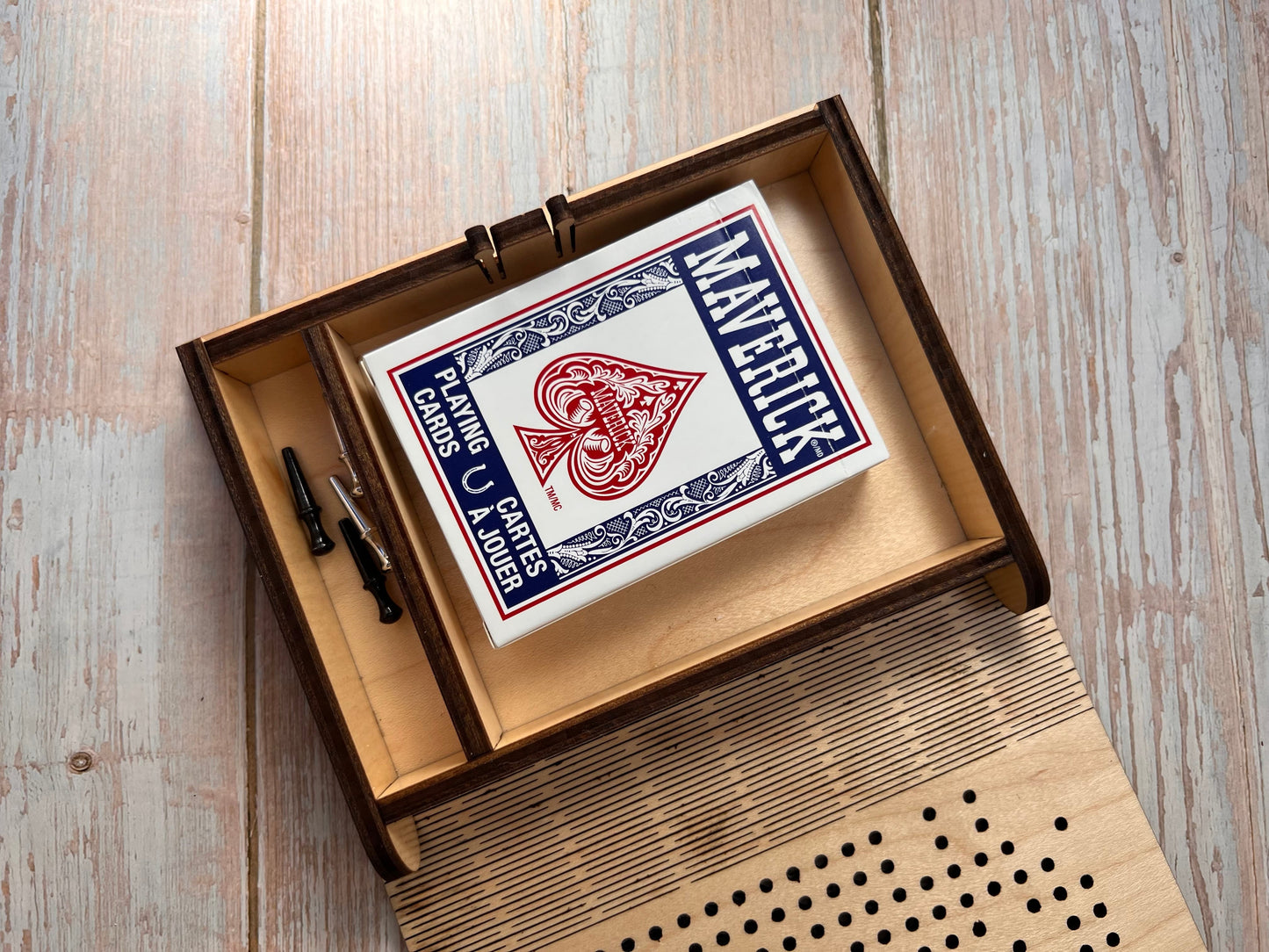 Travel Cribbage Board