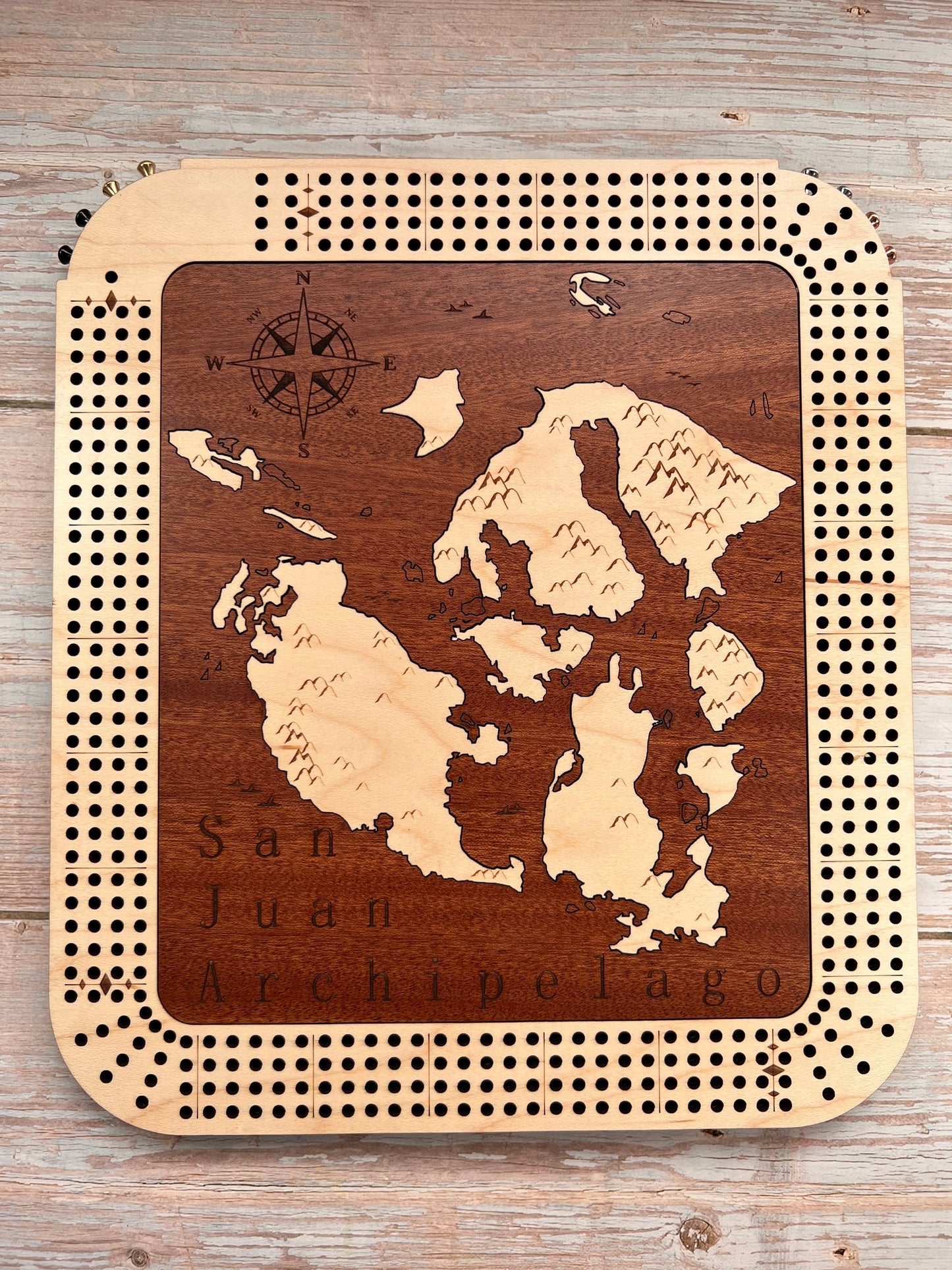 Four track cribbage