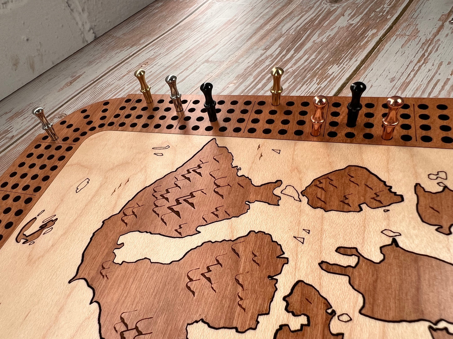 Four track cribbage