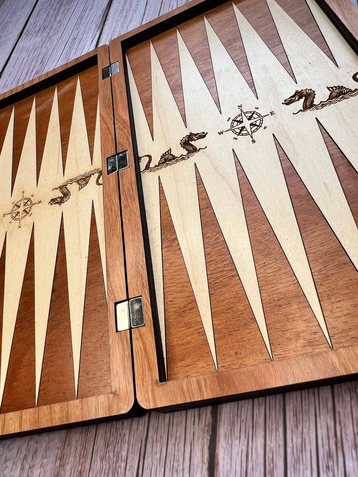 San Juan Island Archipelago Backgammon Board