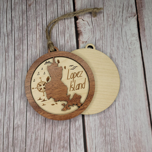 Lopez Island Ornament