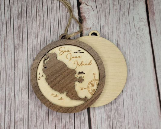 San Juan Island Ornament