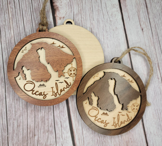 Orcas Island Ornament