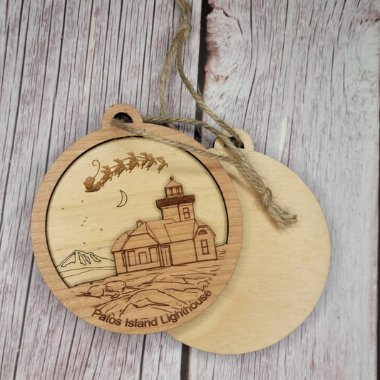 Patos island Lighthouse ornament.